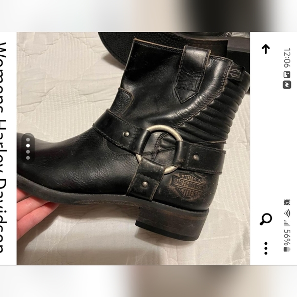 - HARLEY DAVIDSON MCALPIN BOOTS Size 7M - Picture 5 of 5